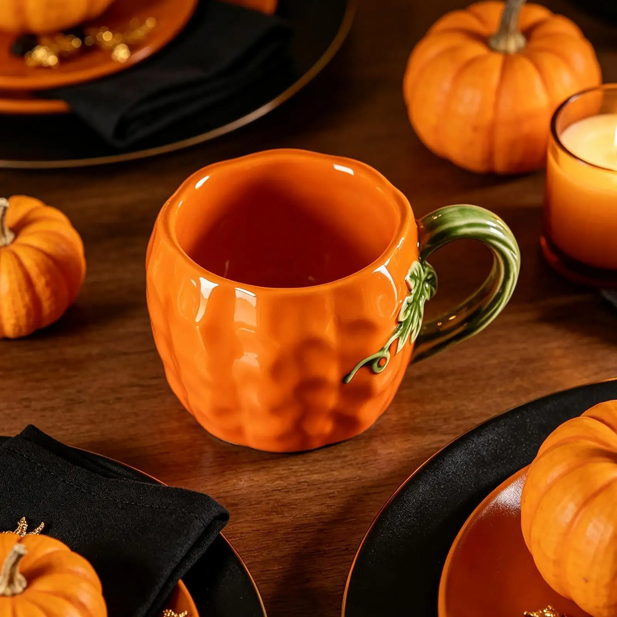 Favorite Fall Mug Pumpkins With Ceramic Pumpkin Cup Autumn Decor