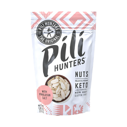 Pili Hunters Nuts With Himalayan Salt 1.85oz Bag