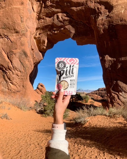 On The Go Snack Food Healthy Pili Hunters Just Pink Himalayan Salt Pili Nuts Fuel Adventures