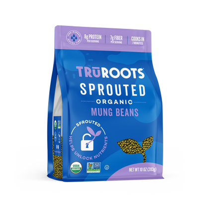 TruRoots Organic Sprouted Mung Beans 10oz