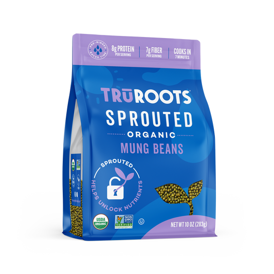TruRoots Organic Sprouted Mung Beans 10oz