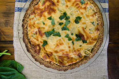 Artichoke Hazelnut Tart Recipe Using Bobs Red Mill Hazelnut Flour