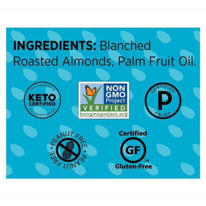Non-GMO Barney Butter Bare Smooth Almond Butter Ingredients