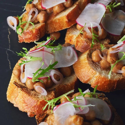 Fillo's Chickpea Sofrito Recipe Panamanian Garbanzo Beans On Toast