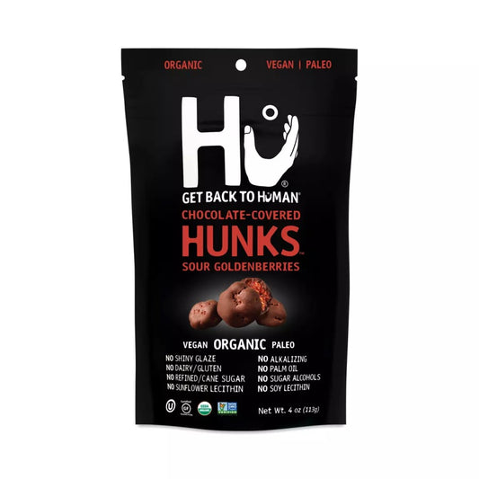 Hu Chocolate Covered Hunks Sour Goldenberries 4oz