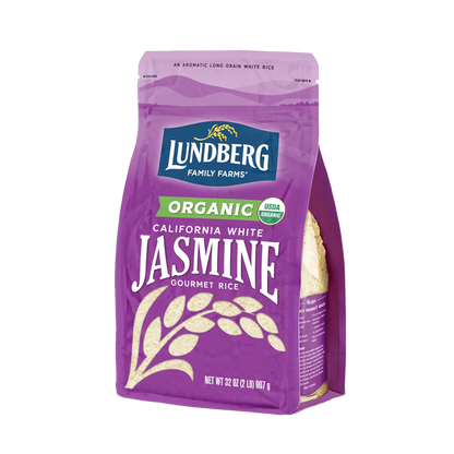 Lundberg Family Farms Organic California White Jasmine Rice 32oz