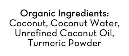 NUCO Turmeric Coconut Wraps Just 4 Organic Ingredients